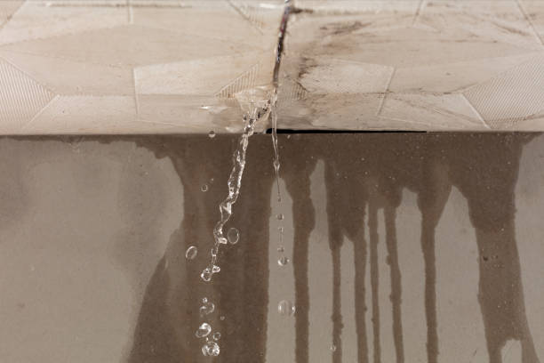 Professional Water Damage Inspection technician working in Waco, TX